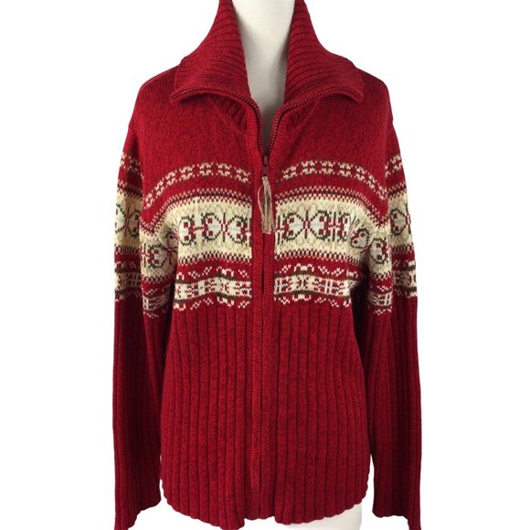 Heirloom Collectibles Sweaters - Heirloom Collectibles Vintage Zip Up Cardigan, Med